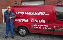 Wir begrüßen herzlich unseren Azubi Jan Ole Zantow und freuen uns, dass er seine Ausbildung bei uns absolviert. &nbsp;&copy;&nbsp;Enno Makoschey Heizung- und Sanitär GmbH